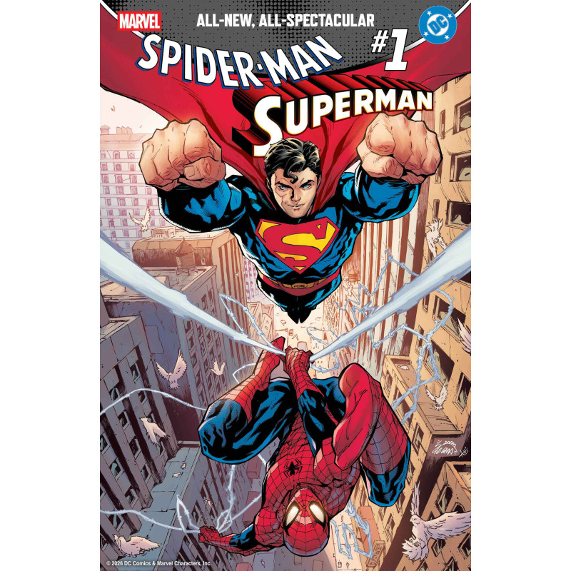 MARVEL/DC: SPIDER-MAN/SUPERMAN 1 RYAN STEGMAN VARIANT