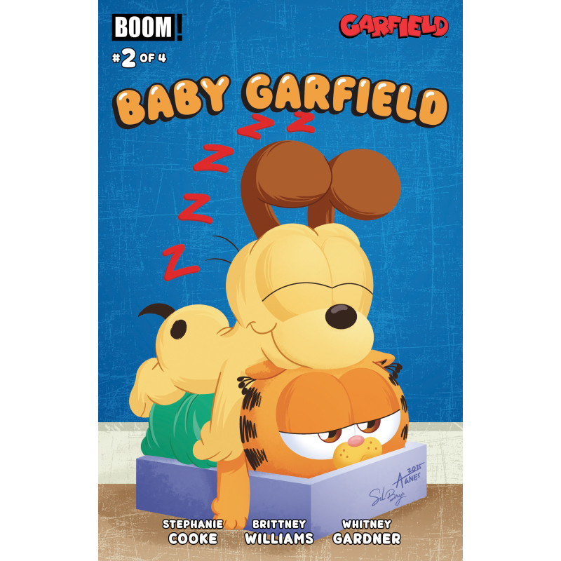 BABY GARFIELD 2 A MAIN (DRESSED, GARBOWSKA)
