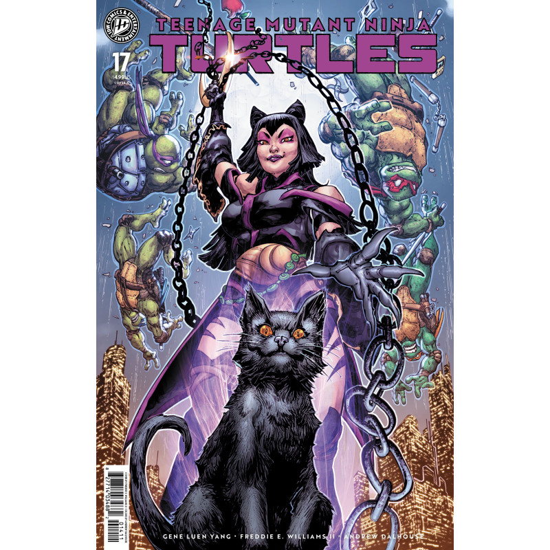 TEENAGE MUTANT NINJA TURTLES 17 COVER A (WILLIAMS II)