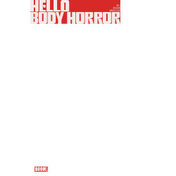 HELLO BODY HORROR 1 D BLANK SKETCH VARIANT (DRESSED, SKETCH)
