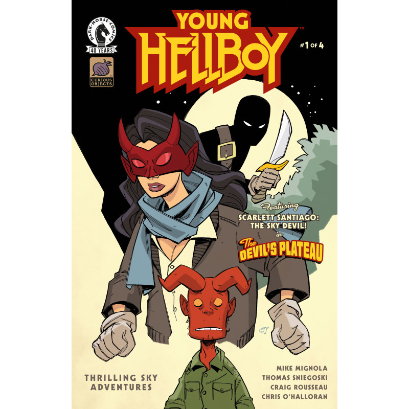 YOUNG HELLBOY: THRILLING SKY ADVENTURES 1 (CVR A) (CRAIG ROUSSEAU)