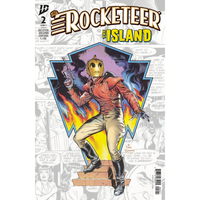 THE ROCKETEER: THE ISLAND 2 VARIANT B (STEVENS)