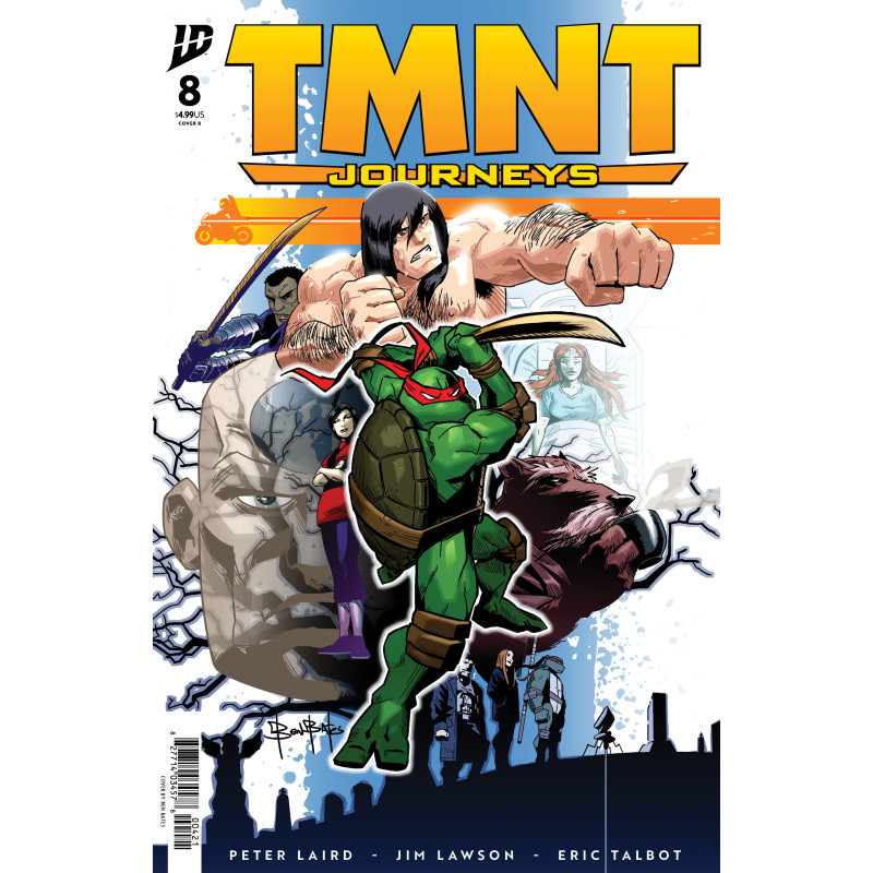 TMNT: JOURNEYS 8 VARIANT B (BATES)