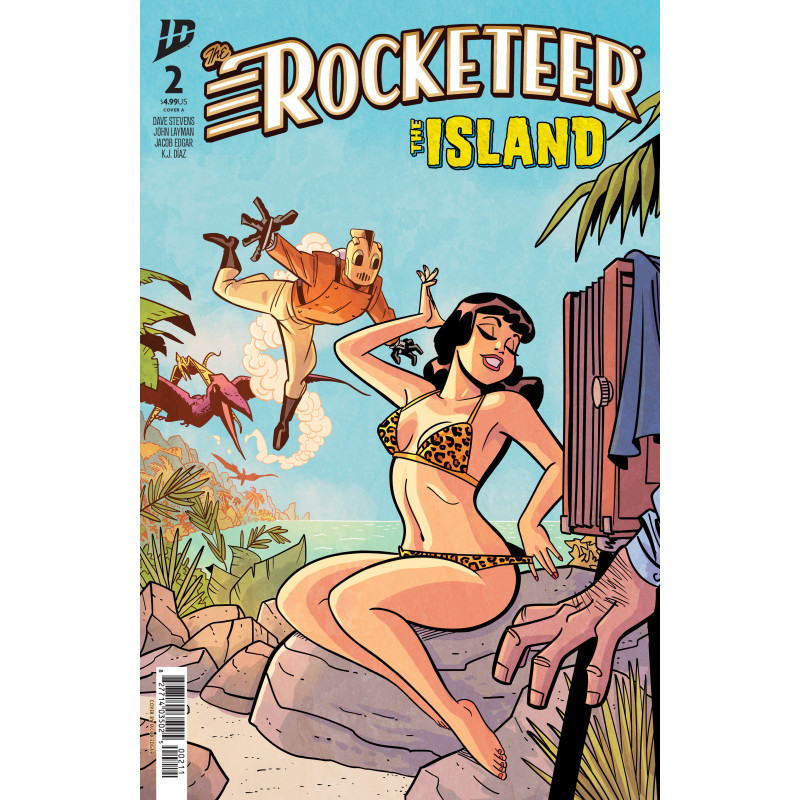 THE ROCKETEER: THE ISLAND 2 COVER A (EDGAR)