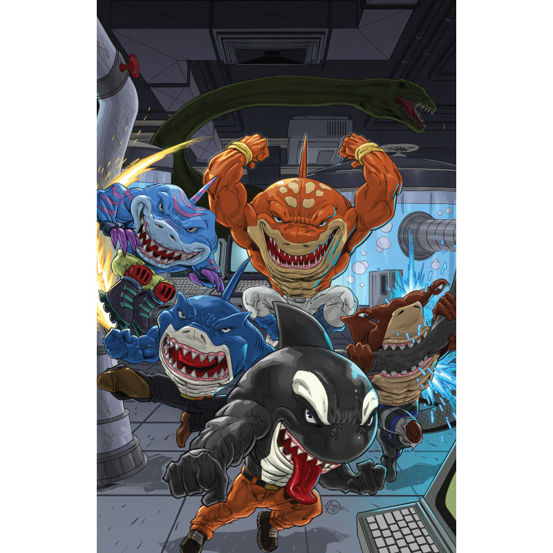 STREET SHARKS: ANNUAL 2026 VARIANT RI (25) (MEDEL FULL ART)