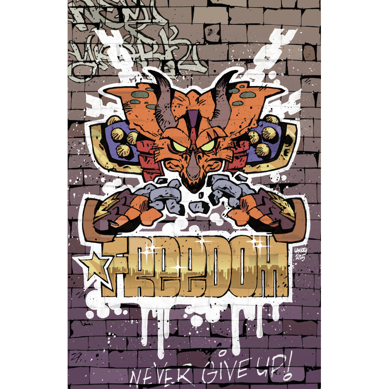 TALES OF THE TEENAGE MUTANT NINJA TURTLES 5 VARIANT RI (25) (LANKRY MURAL FULL ART)