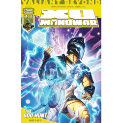 VALIANT BEYOND: THE X-O MANOWAR 8--THE GOD HUNT 4 COVER A (NOOBOVICH)