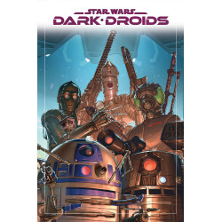 STAR WARS: DARK DROIDS OMNIBUS PETE WOODS COVER DM ONLY