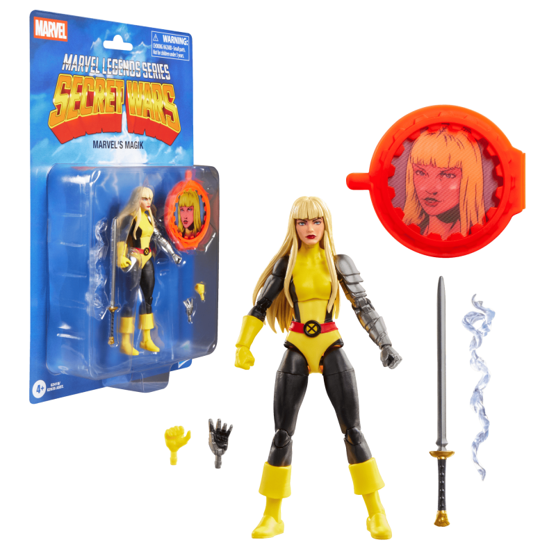 MARVEL LEGENDS SERIES SECRET WARS MARVEL'S MAGIK  FIGURINE 15 CM