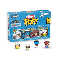 GAMBIT XMEN MARVEL PACK 4 FIGURINES BITTY POP VINYL 2 CM