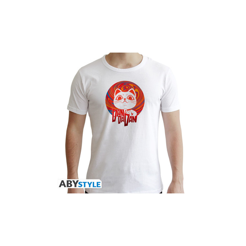 MEME TURBO DAN DA DAN HOMME WHITE NEW FIT T SHIRT TAILLE S