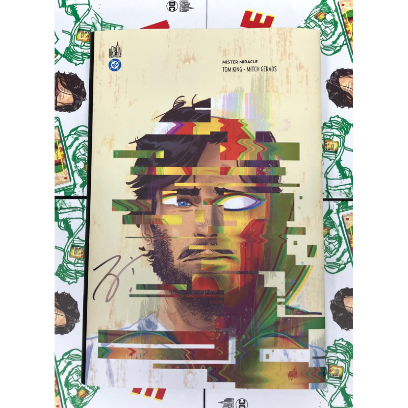 MR MIRACLE AVEC JAQUETTE EXCLUSIVE SIGNEE PAR TOM KING