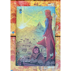 SUPERGIRL WOMAN OF TOMORROW AVEC JAQUETTE EXCLUSIVE SIGNEE PAR TOM KING