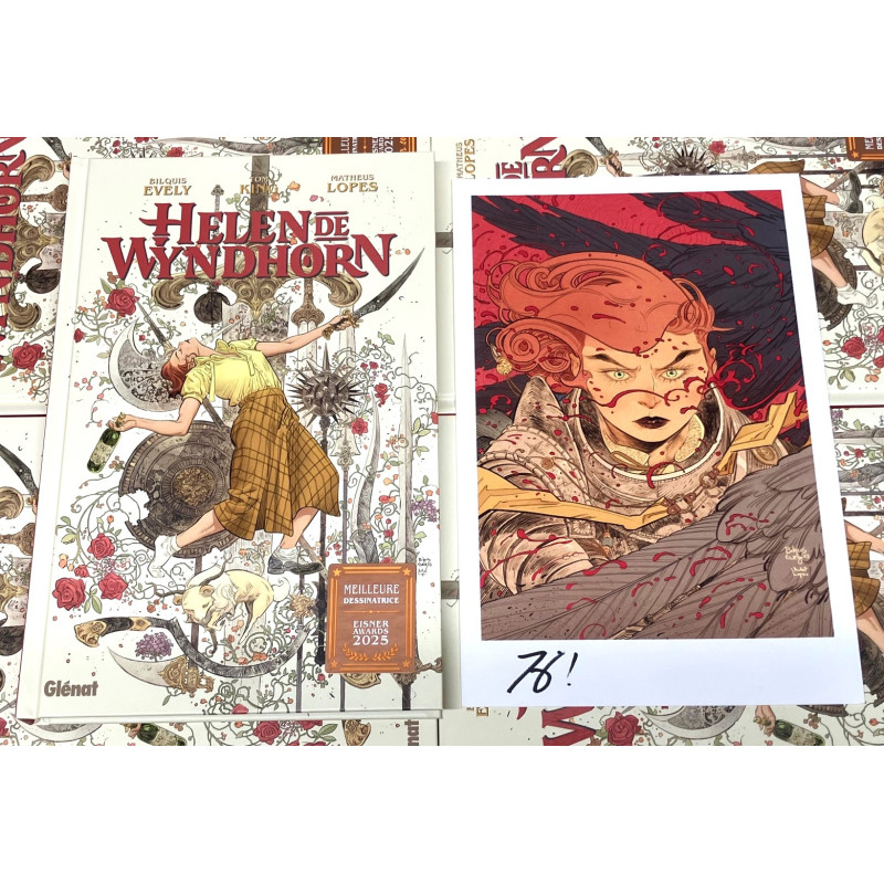 HELEN DE WYNDHORN PLUS EX LIBRIS EXCLUSIF SIGNE PAR TOM KING