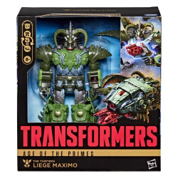 LIEGE MAXIMO LEADER CLASS THE THIRTEEN TRANSFORMERS AGE OF THE PRIMES FIGURINE 22 CM