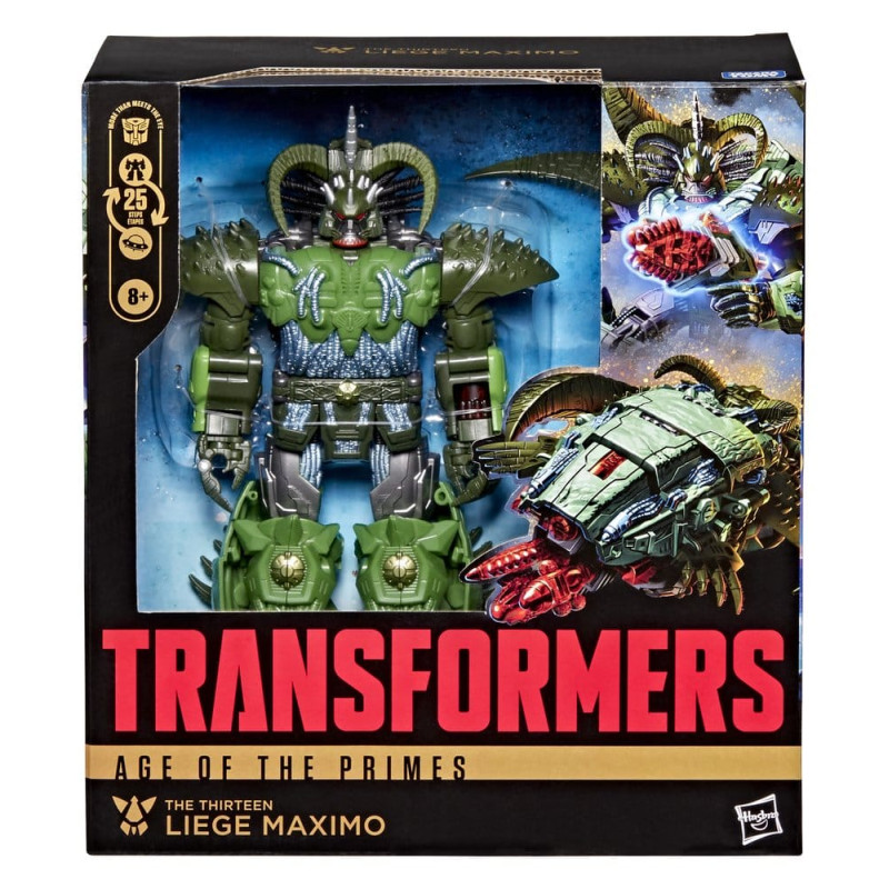 LIEGE MAXIMO LEADER CLASS THE THIRTEEN TRANSFORMERS AGE OF THE PRIMES FIGURINE 22 CM