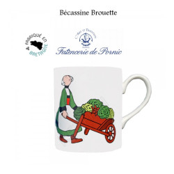 MUG BECASSINE BROUETTE