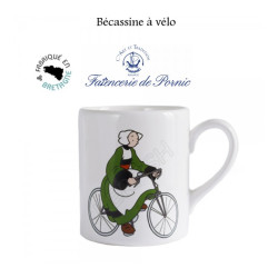 MUG BECASSINE A VELO