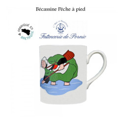 MUG BECASSINE PECHE A PIED