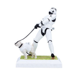 ORIGINAL STORMTROOPER FIGURINE MANS BEST FRIEND 10 CM