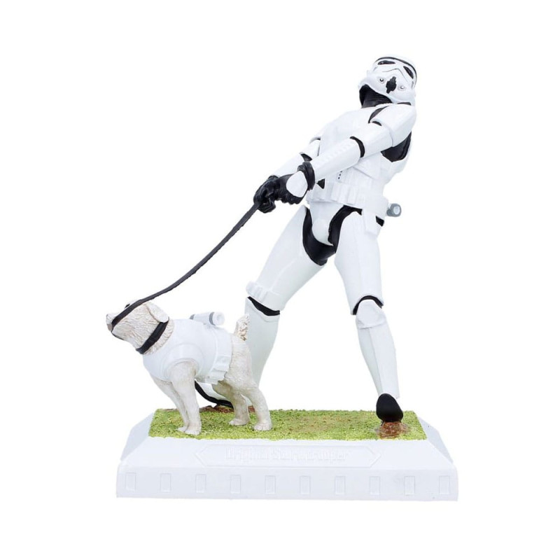 ORIGINAL STORMTROOPER FIGURINE MANS BEST FRIEND 10 CM