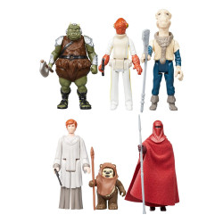 STAR WARS EPISODE VI RETRO COLLECTION 6 PACK FIGURINES 10 CM