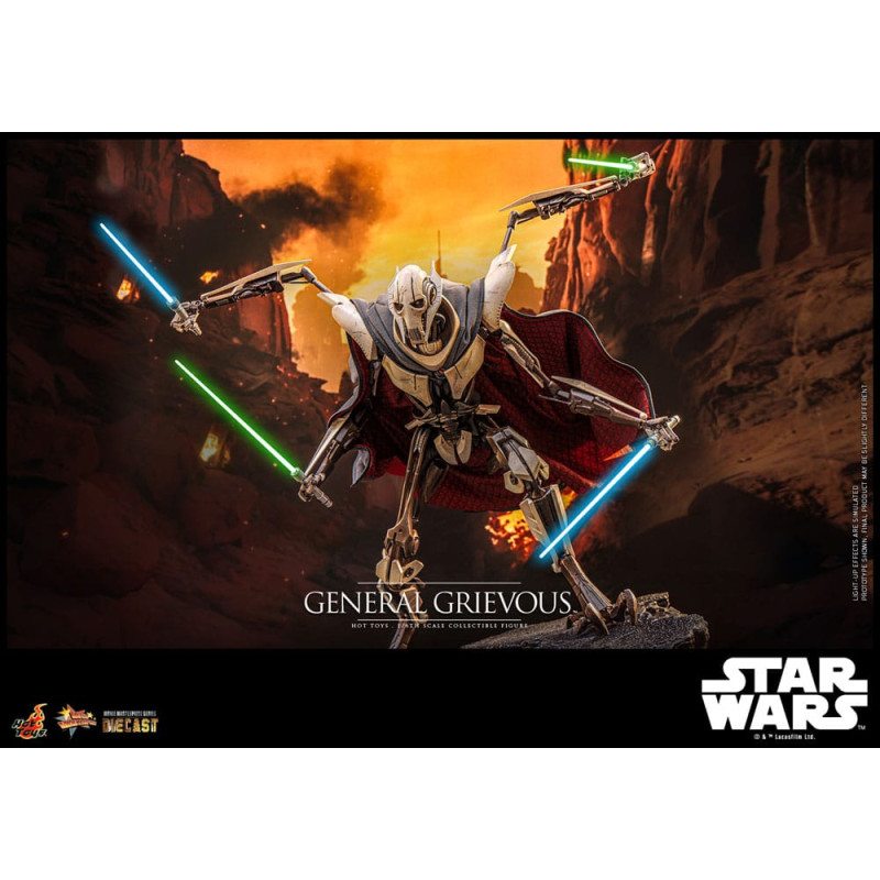 GENERAL GRIEVOUS STAR WARS FIGURINE MOVIE MASTERPIECE 42 CM
