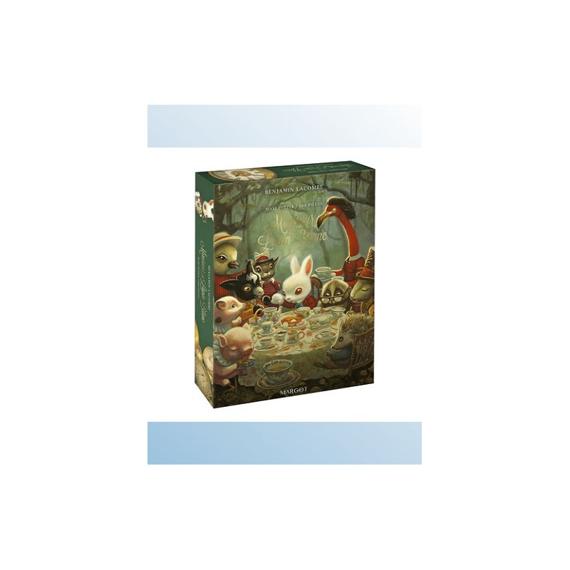 MAXI PUZZLE 1 000 PIECES MONSIEUR LE LAPIN BLANC