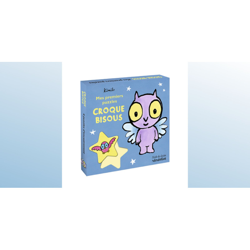 MES PREMIERS PUZZLES A ENCASTREMENT CROQUE BISOUS