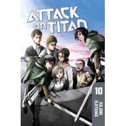 ATTACK ON TITAN VOLUME 10 VERSION ANGLAISE