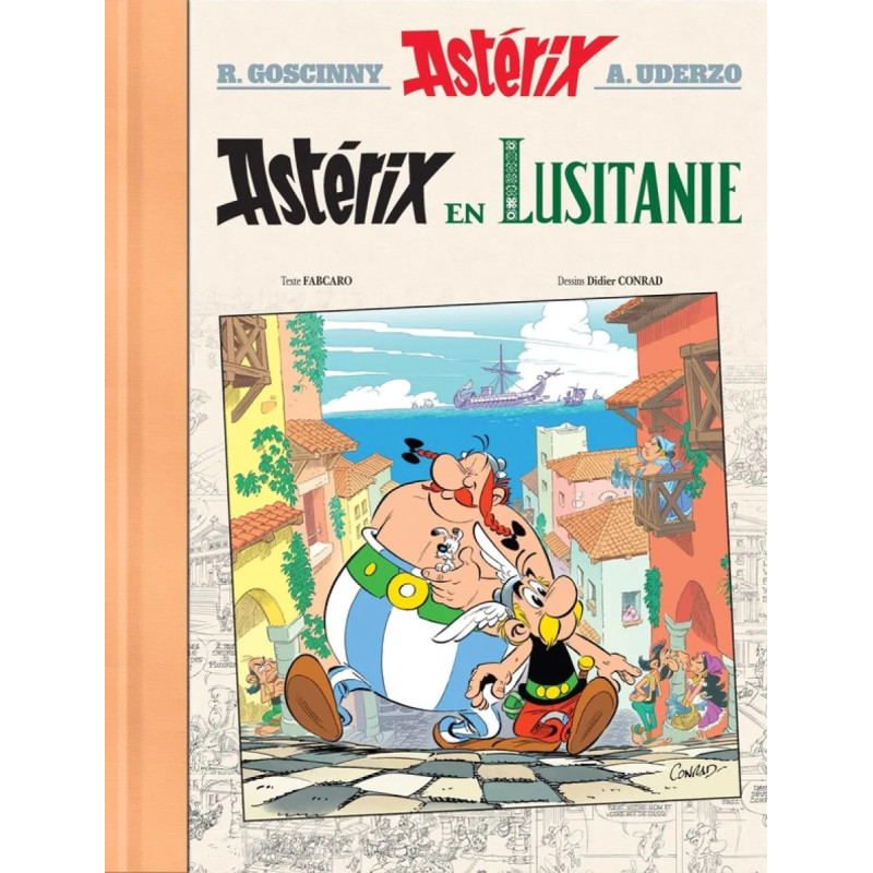 ASTERIX TOME 41 EDITION LUXE ASTERIX EN LUSITANIE
