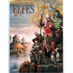 LES TERRES D ARRAN ELFES ELFES T29 LEA SAA L ELFE ROUGE