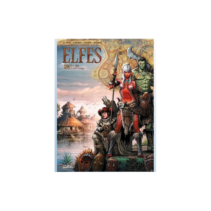 LES TERRES D ARRAN ELFES ELFES T29 LEA SAA L ELFE ROUGE