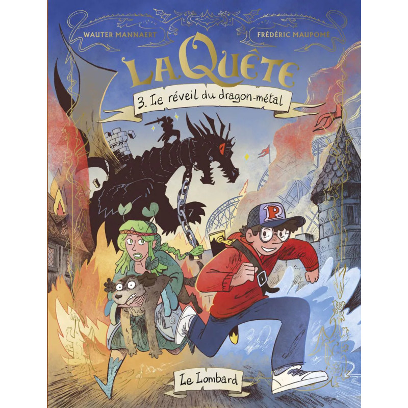 LA QUETE TOME 3 LE REVEIL DU DRAGON METAL