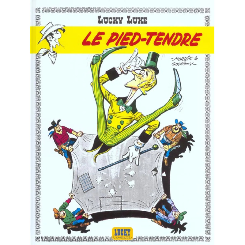 LUCKY LUKE TOME 2 LE PIED TENDRE