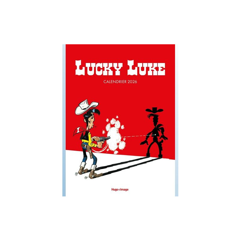 CALENDRIER MURAL LUCKY LUKE 2026