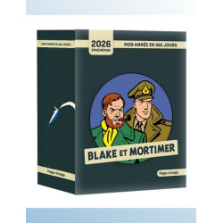 MON ANNEE EN 365 JOURS 2026 BLAKE ET MORTIMER