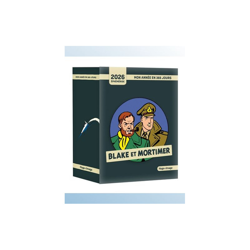 MON ANNEE EN 365 JOURS 2026 BLAKE ET MORTIMER