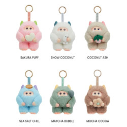 GIGGLE MONSTER PORTE CLES PELUCHE 11 CM MARSHMALLOW DREAMS
