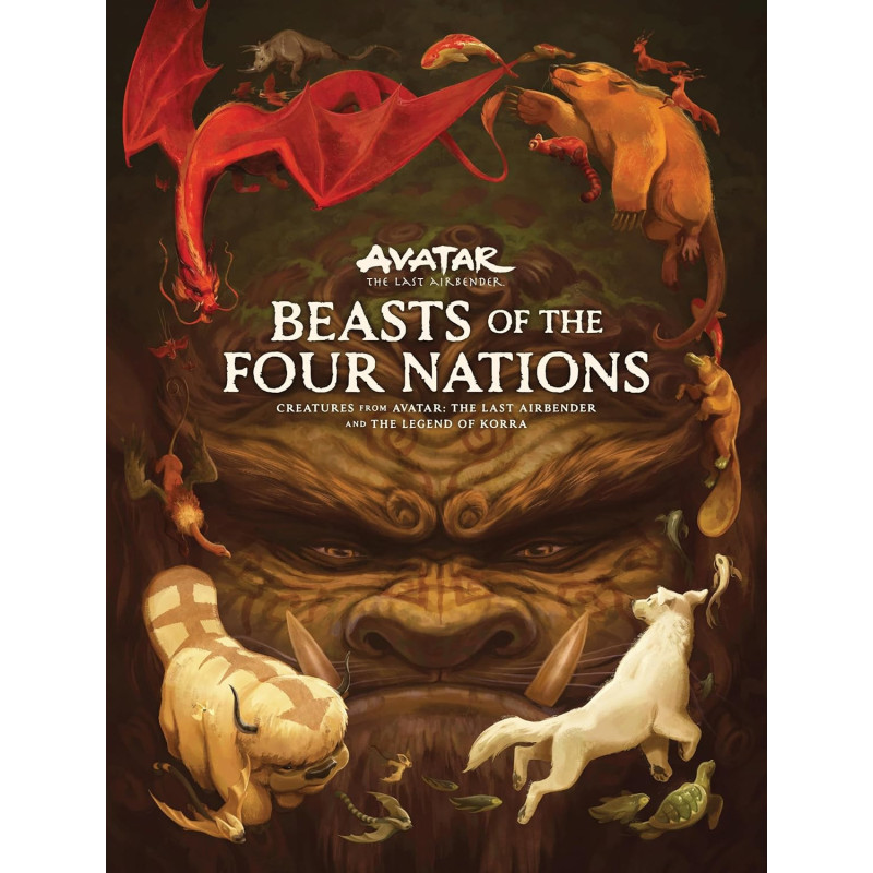 BEASTS OF FOUR NATIONS CREATURES FROM AVATAR LAST AIRBENDER AND LEGEND