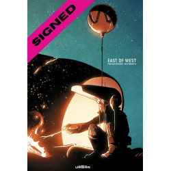 EAST OF WEST INTEGRALE TOME 1 AVEC JAQUETTE SIGNEE PAR NICK DRAGOTTA