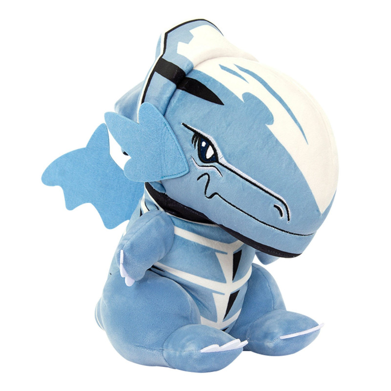 DRAGON BLANC AUX YEUX BLEUS YU GI OH PELUCHE MEGA 38 CM