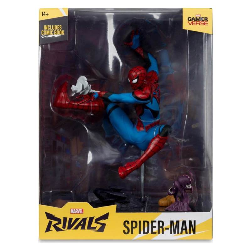 SPIDER MAN MARVEL RIVALS COLLECTION FIGURINE 1 6 24CM