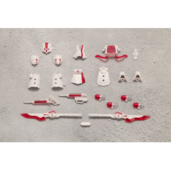 UNLIMITED UNIVERSE MEGALOMARIA PLASTIC MODEL KIT METAMORPHOSE UNIT EXARMOR WHITE NURSE 16 CM