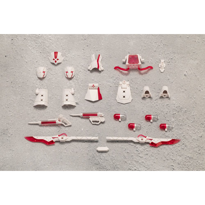 UNLIMITED UNIVERSE MEGALOMARIA PLASTIC MODEL KIT METAMORPHOSE UNIT EXARMOR WHITE NURSE 16 CM