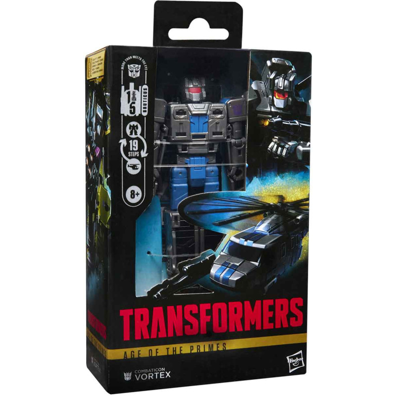 TRANSFORMERS AGE OF THE PRIMES DELUXE CLASS FIGURINE COMBATICON VORTEX