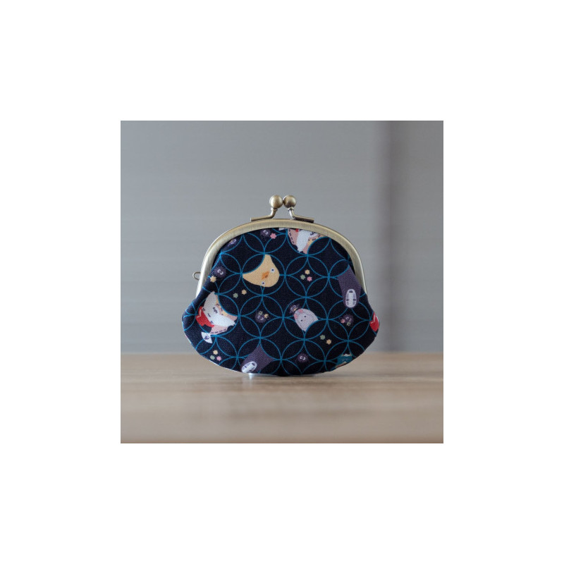 PORTE MONNAIE A FERMOIR DRAGEES ET ESPRITS LE VOYAGE DE CHIHIRO