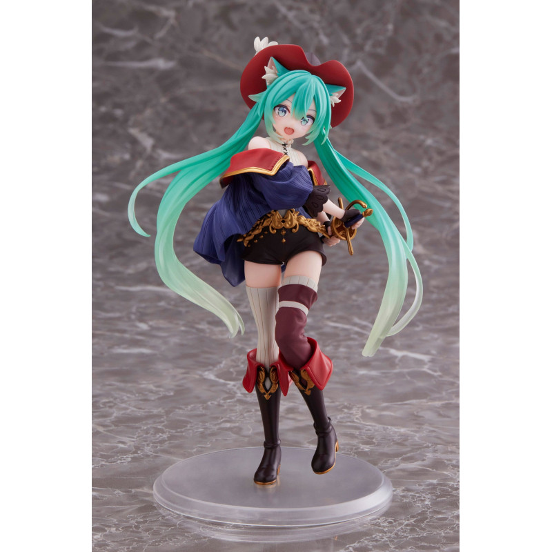 HATSUNE MIKU WONDERLAND PUSS IN BOOTS HATSUNE MIKU STATUETTE PVC 18 CM