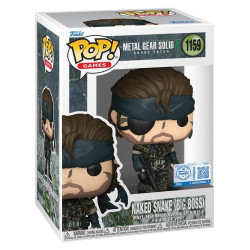 METAL GEAR POP GAMES VINYL FIGURINE NAKED SNAKE 9 CM