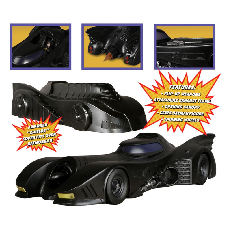 BATMAN 1989 VEHICULE 5 POINTS BATMOBILE